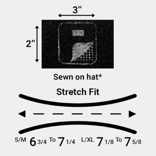 Pull Patch Curved Bill Premium Flexfit Baseball Cap Black for Moral Patches - size: 6 3/4-7 1/4