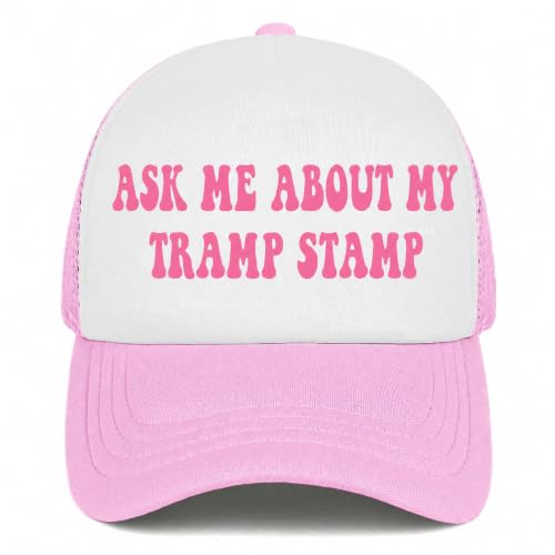 You Find It Offensive? I Find It Funny Trucker Hats for Women Pink Men Funny Slogan Pink Hats for Men - color: 3 Pink