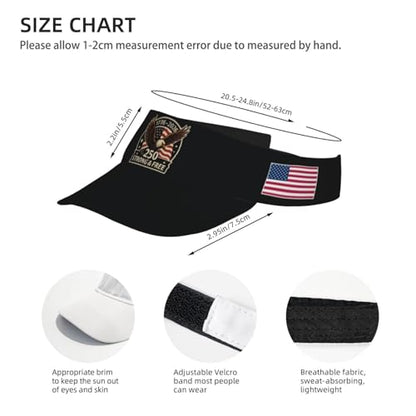 United States 250th Anniversary Hat America Patriotic Visor Caps for Women Men Adjustable Sun Hat - color: American Flag 1