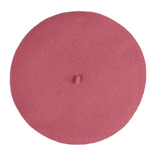 Laulhere Heritage Classiques Authentique Traditional French Wool Beret - color: Vareuse Pink