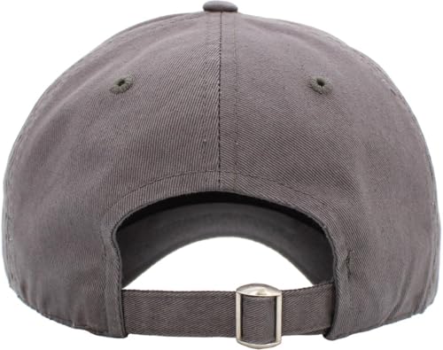 KBETHOS® Classic Washed Cotton Baseball Cap - color: Dark Gray