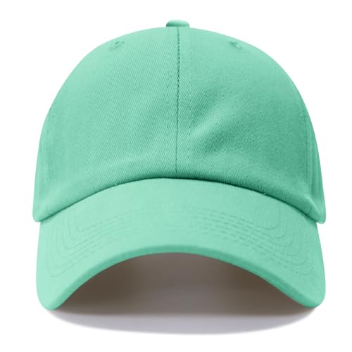 NPQQUAN Original Classic Low Profile Baseball Cap Golf Dad Hat Adjustable - color: Green