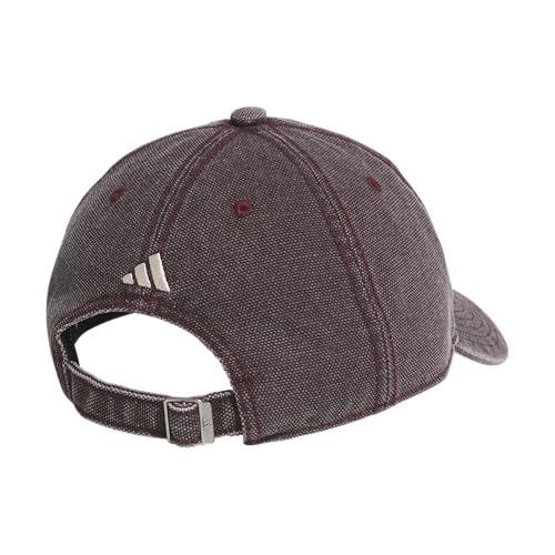 adidas Men's Ultimate Hat Baseball Cap - color: Maroon/Crystal Linen Beige/Dye