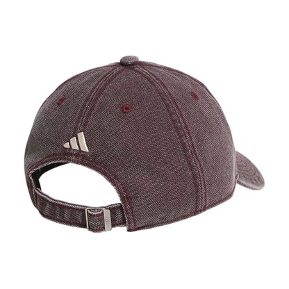 adidas Men's Ultimate Hat Baseball Cap - color: Maroon/Crystal Linen Beige/Dye