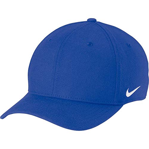 Nike Dri-FIT Swoosh Flex Cap - color: Royal, size: Medium-Large