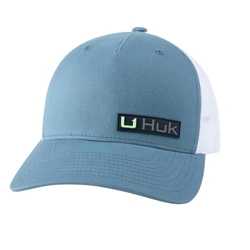 Mens Trucker Hat, Anti-Glare Snapback Fishing Hat for Men - color: Side Arm - Quiet Harbor