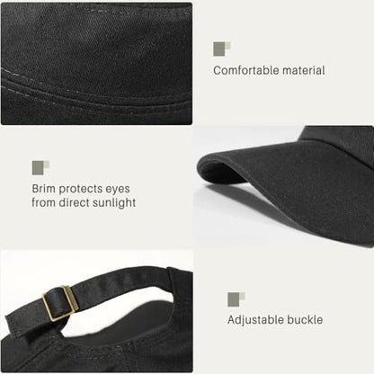 Glamorstar Unisex Cadet Army Hats 4 Pieces Military Flat Top Newsboy Cap - color: 2 Beige + 2 Black