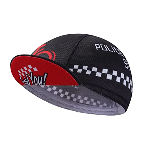 Man's Cycling Cap - Polyester Road Cycling Hat-Under Helmet - Cycling Helmet Liner Breathable&Sweat Uptake - color: E2