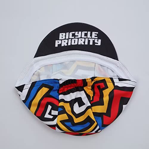 Man's Cycling Cap - Polyester Road Cycling Hat-Under Helmet - Cycling Helmet Liner Breathable&Sweat Uptake - color: Ccg
