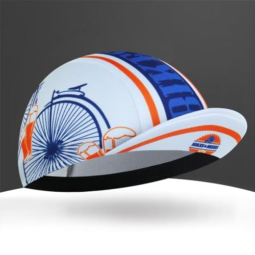 Cycling Cap for Man and Woman Cycling Hat Under Helmet-Polyester Breathable Sweat Absorbent - color: Bee-2