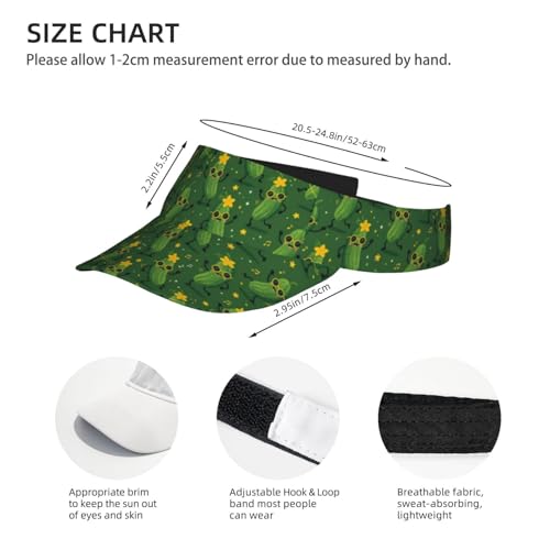 Panda Sports Sun Visor Hats for Women Men - color: 28