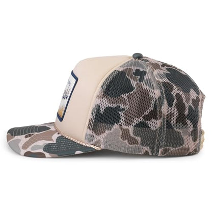 AMERICAN NEEDLE Unisex Coors Beer Patch Adjustable Snapback Baseball Hat - color: Sand (Mallard Foamy)