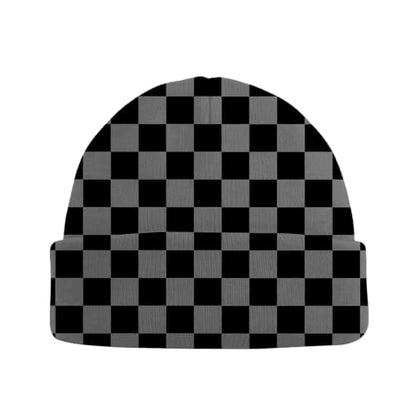 Beanie Knit Hat Winter Unisex Cuffed Beanies Skull Cap Warm Double Layer Thick Acrylic Cute for Girls Women Men - color: Black