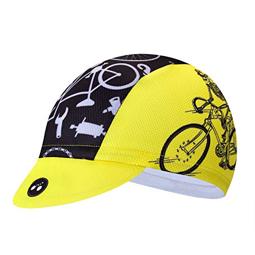 JPOJPO Cycling Cap Men Women Bike Hat Helmet Inside - color: Cd2426