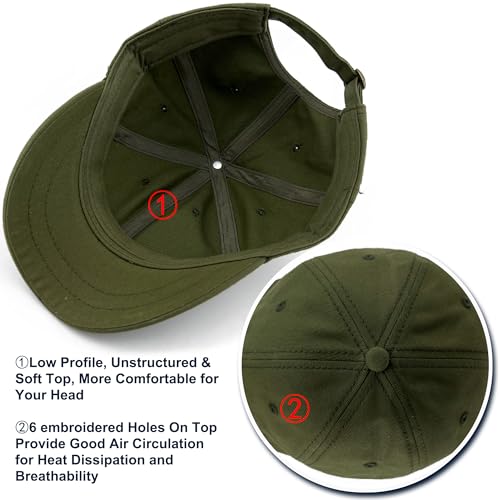 Loneshark Short Brim Baseball Cap for Running Small Bill Umpire Hat - color: Green