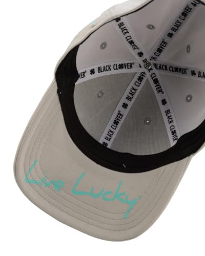 Black Clover Premium Flex Cap - color: Light Grey, size: Small-Medium