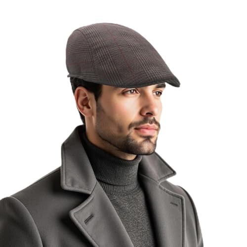 Newsboy Cap for Men/Women Newsboys Hat Men Beret Hats Soft & Comfortable Dress Beret Fashionable Caps for Daily Wear - color: Color5, size: X-Large
