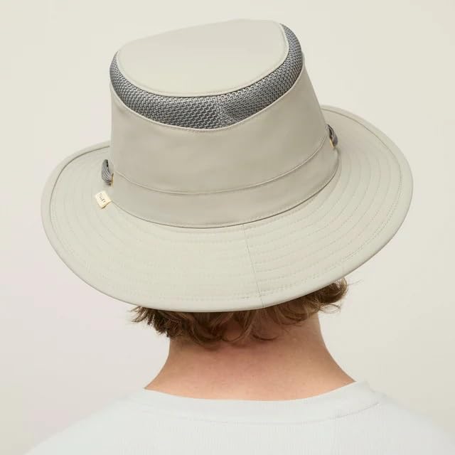 Tilley Womens Ltm5 Airflo Medium Brim Recycled Sun Hat, Olive, 7.75 US - color: Rockface, size: Large