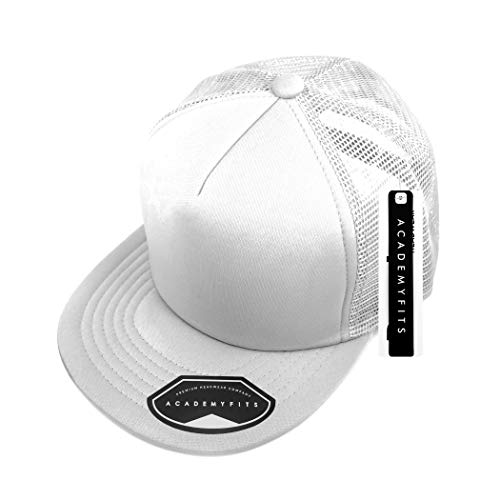 Quality 5 Panel High Crown Trucker Foam Mesh Hat Snapback Men Women Unisex Waterproof Blank Cap #2070 - color: L.gray