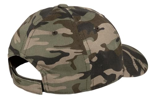 TK Flex Blank Hats, Adjustable Plain Hats, Casual Women's and Men's Hats, Baseball Caps for Patches and Embroidery, 12 Pack - color: Jungle Camo