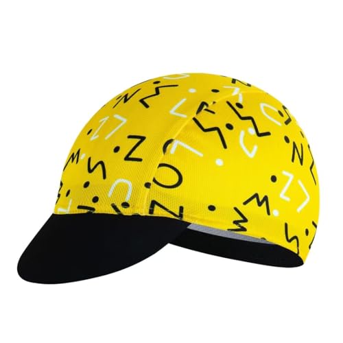 Cycling Cap for Man and Woman Cycling Hat Under Helmet-Polyester Breathable Sweat Absorbent - color: Bplan-9