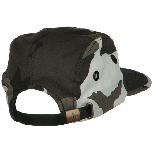 e4Hats.com 5 Panel Camouflage Twill Cap - color: City