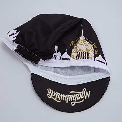 Funny Cycling Cap - Polyester Skull Cycling Hat-Under Helmet -Cartoon Cycling Helmet Liner Breathable&Sweat Uptake - color: Fuu-bb