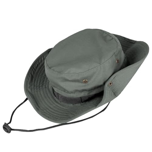 Sun Hats for Men Women Bucket Hat UPF 50+ Boonie Hat Foldable UV Protection Hiking Beach Fishing Summer Safari - color: 1pack-dark Gray