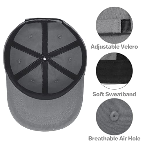 qikqik Baby Baseball Cap Toddler Baseball Hat Baby Ball Cap Toddler Hats for Boys Girls Cotton Infant Caps Kids Trucker Hat - color: Grey, size: 2-6 Years