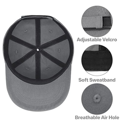 qikqik Baby Baseball Cap Toddler Baseball Hat Baby Ball Cap Toddler Hats for Boys Girls Cotton Infant Caps Kids Trucker Hat - color: Grey, size: 2-6 Years