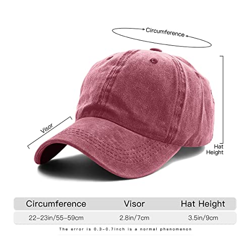 I’M A Freaking RAY of Sunshine Hat for Men Baseball CapCool Hat - color: Wine Red 0