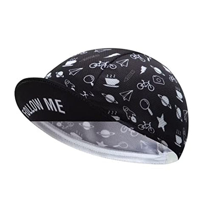 Cycling Cap - Polyester Road Cycling Hat-Under Helmet - Cycling Helmet Liner Breathable&Sweat Uptake - color: Da1
