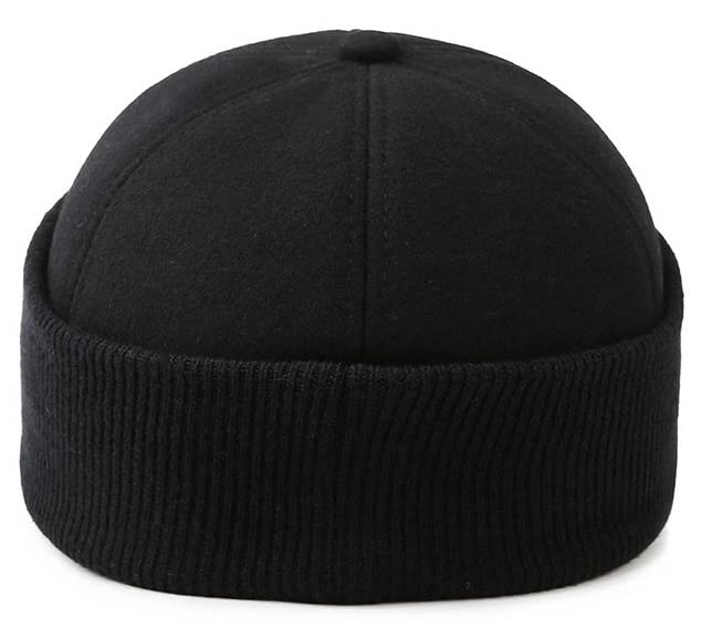 Mens Winter Beanie Hat Earflaps with Brim and Scarf Snow Ski Caps Baseball Cap for Outdoor Sport