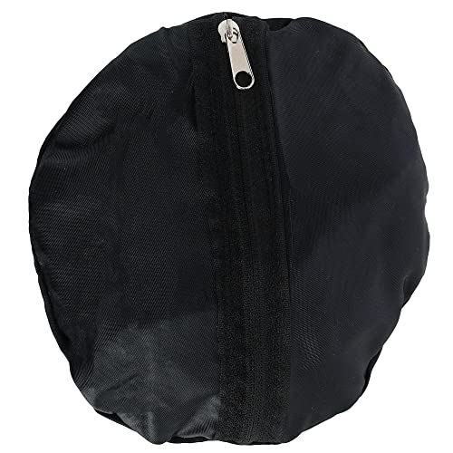 ANGELA & WILLIAM Women's Waterproof Packable Rain Hat with, Black, Size One Size