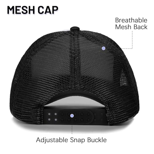 Ultrafun 10 Pack Trucker Hat Mesh Sublimation Blank Hats Adjustable Baseball Caps Hats for Men Women - color: Multicolor