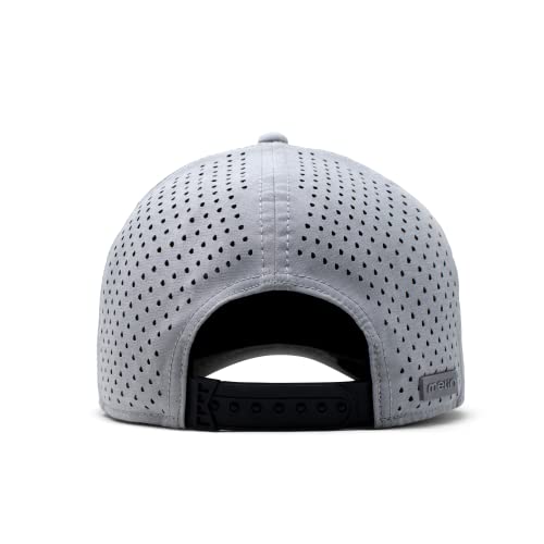 melin A-Game Hydro, Men’s Performance Snapback Hat - color: Heather Grey, size: Small