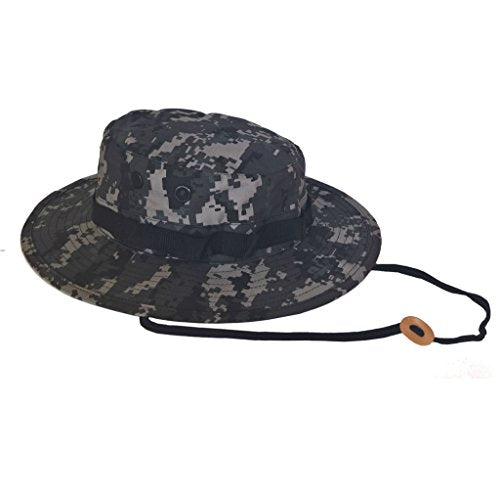 UV Protective Boonie Hat Subdued Urban Digital Camo Size 7.25