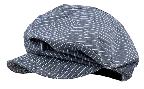 Pocadri Slouchy Pleated Newsboy Hats for Women Men Spring/Fall Retro Beret Hat Visor Lightweight Cabbie Cap - color: A-dark Grey