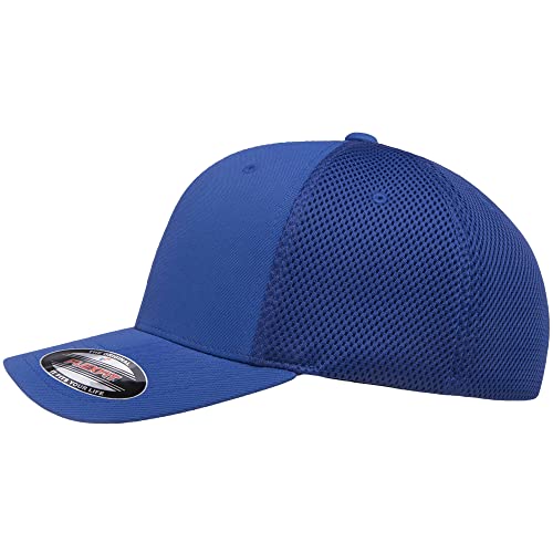 Flexfit 6533 Ultrafibre & Airmesh Lightweight Stretch-Fitted Cap - color: Royal, size: Large-X-Large