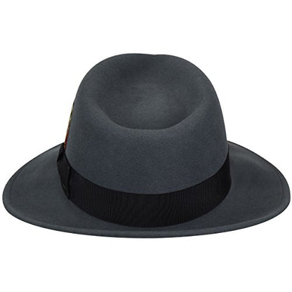 Bailey of Hollywood Men's Fedora Hat - color: Graphite, size: Small