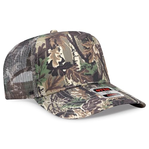 BROTHER TRUCKERS The World's Greatest Camouflage Patterned Trucker Hat Blanks - Wholesale Bulk Unisex Snapback Hats - color: Woodland Structured Mesh
