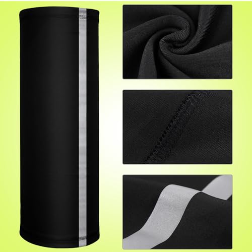 SATINIOR 4 Pcs Neck Gaiter Face Mask for Men - color: Classic Colors