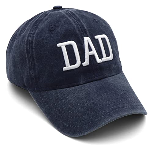 Mom and Dad Hats Fathers Day Mom Dad Gifts Hat Embroidered Adjustable Baseball Caps New Parents Gifts for Couples - color: Pink Mom Hat and Navy Blue Dad Hat