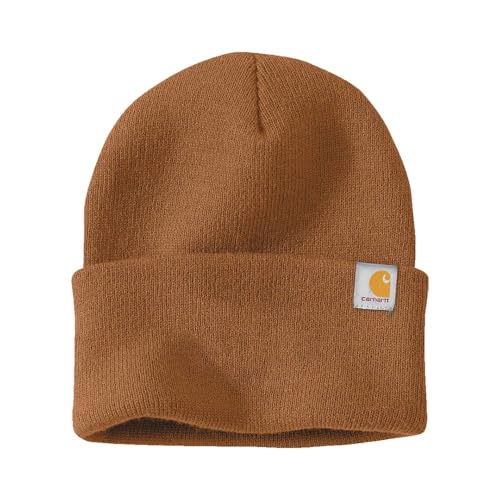 Carhartt Men's Knit Cuffed Beanie 104597 - color: Carhartt Brown