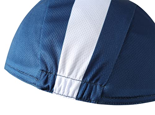 Multicolor Cycling Cap - Polyester Cycling Hat-Under Helmet - Cycling Helmet Liner Breathable&Sweat Uptake - color: Black 2
