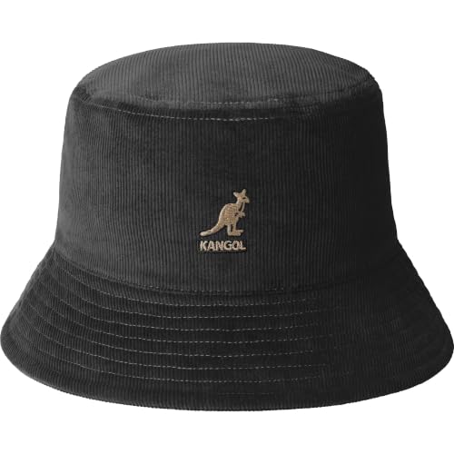 Kangol Men's Cord Bucket Hat - color: Black, size: X-Large