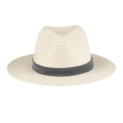 Levi's Men's Straw Fedora Hat - color: Black, size: Small-Medium
