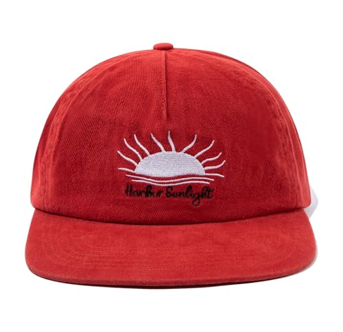 Classic Snapback Hat Fashion Trucker Hat Hip Hop Style Flat Bill Baseball Cap Umpire Fitted Hat Vintage 90s Hats - color: Mg-pydlty09-red
