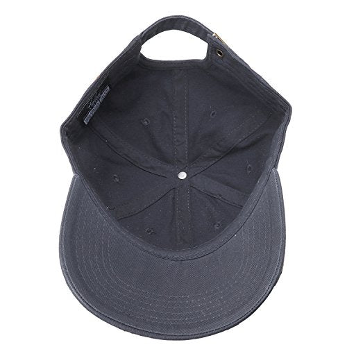 Falari Classic Baseball Cap Dad Hat 100% Cotton Soft Adjustable Size - color: Charcoal