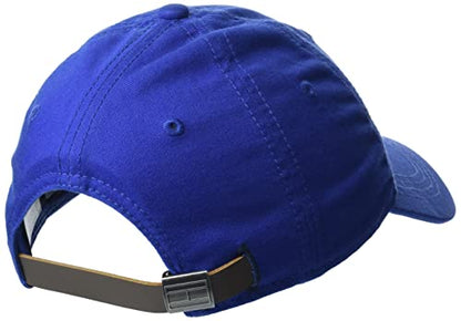 Tommy Hilfiger Men's Cotton Logo Adjustable Baseball Cap - color: Waterloo Blue